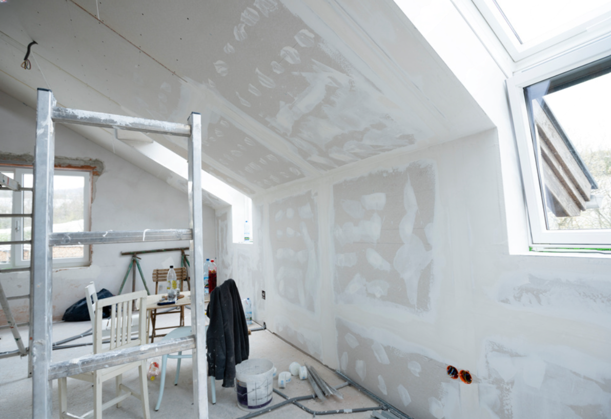 Professional wall repair